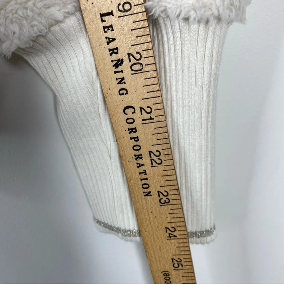 Athleta Tugga Sherpa Jacket Teddy Full Zip Fleece Pockets Athleisure Cozy Boho - Picture 11 of 11